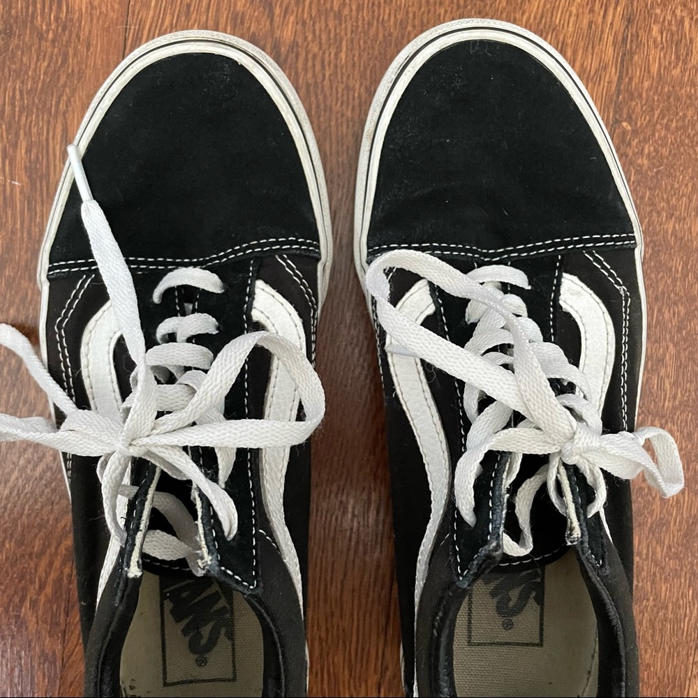 Black and White Old Skool Vans